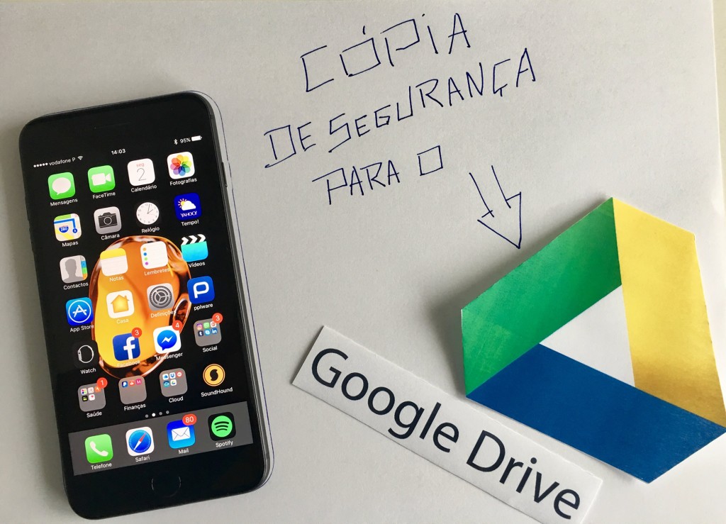 Dica: Não tem espaço no seu iPhone? Faça cópias no Google Drive