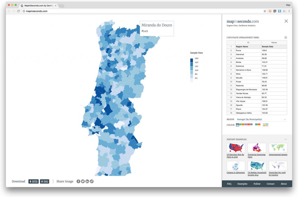 Como fazer mapas estatísticos interactivos de forma simples