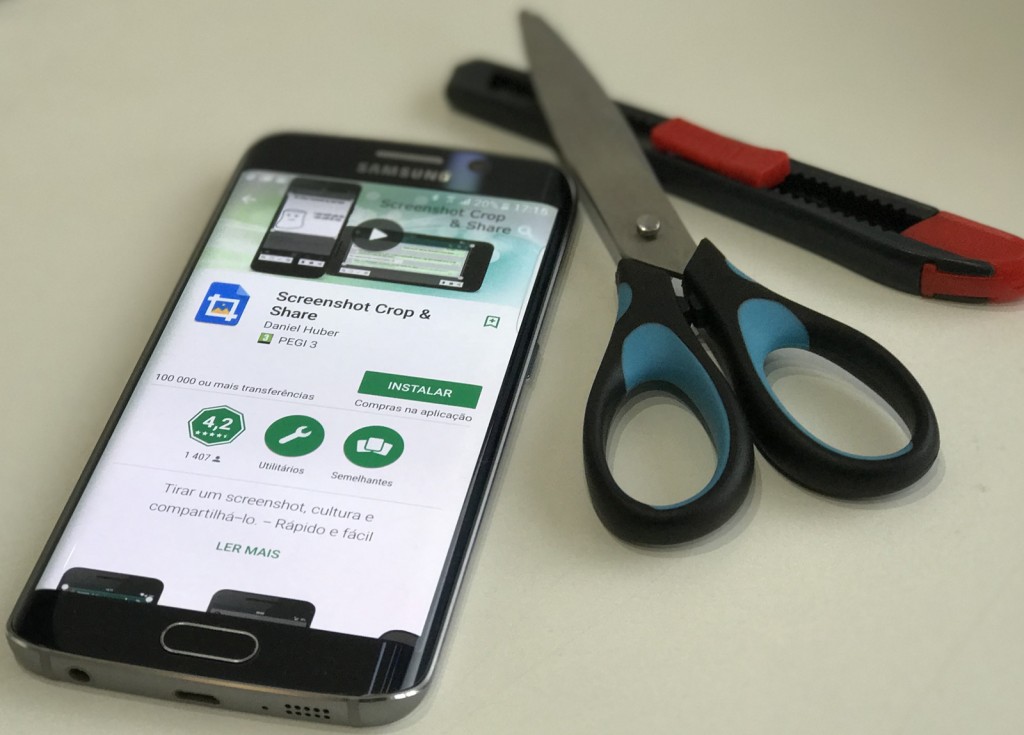 Screenshot Crop & Share – Super app de capturas do Android