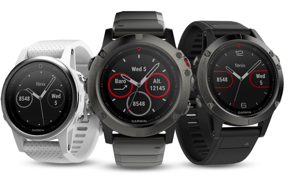 Garmin apresentou hoje a nova gama de relógios fēnix 5