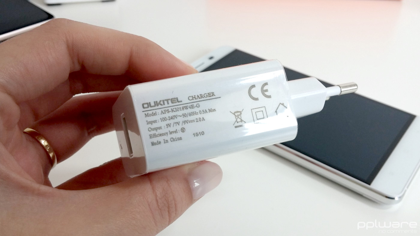 Oukitel K6000 Plus: Carregador original, sim ou não?