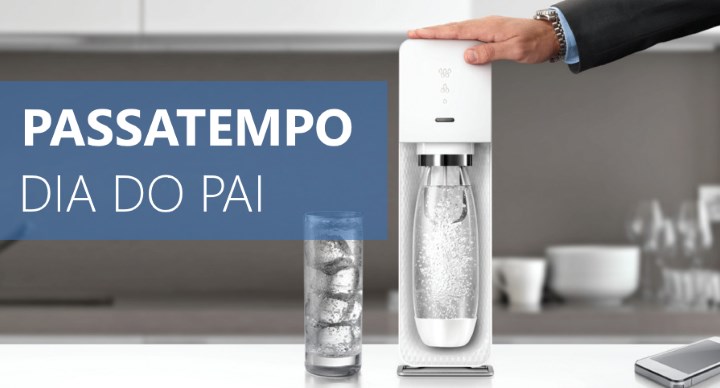 Passatempo Dia do Pai: ofereça uma SodaStream Play