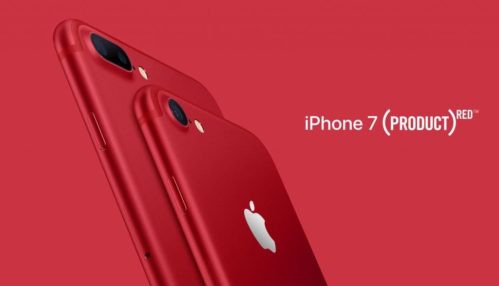 Apple lançou novo iPad e iPhone 7 (PRODUCT)RED