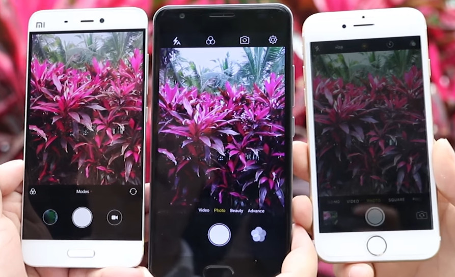 Oukitel ousa comparar o K6000 Plus com o Mi 5 e iPhone 7