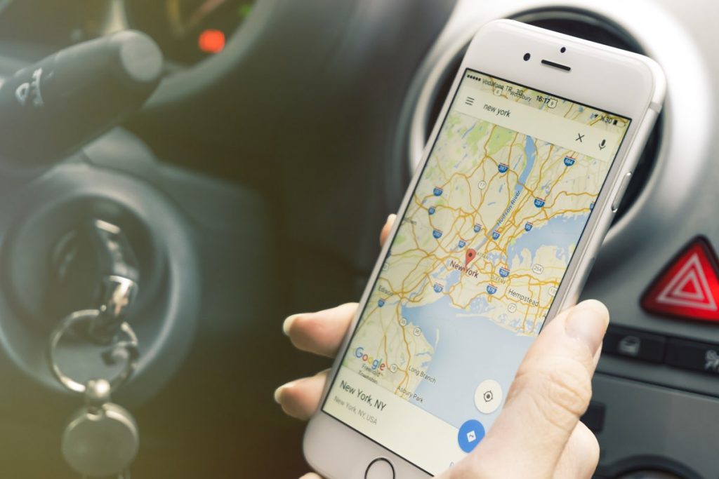 O Google Maps não deixa que se esqueça onde estacionou