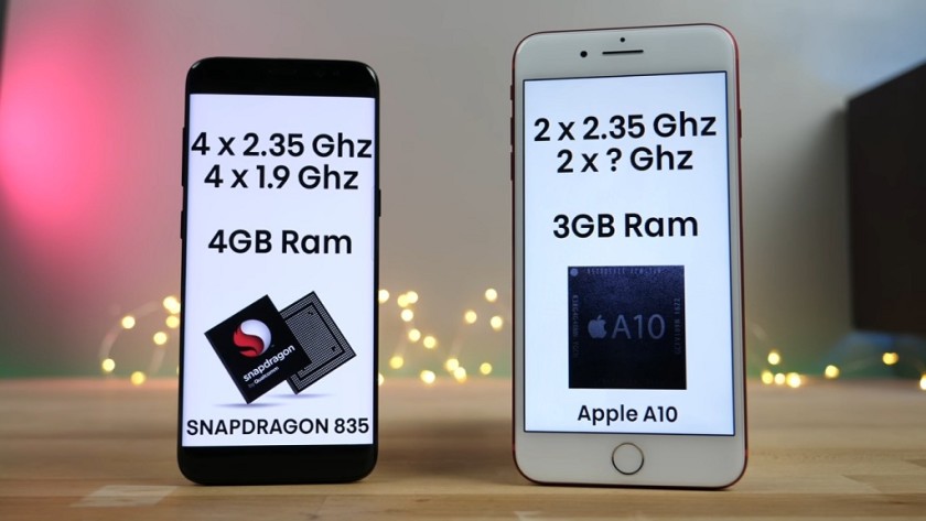Galaxy S8 vs iPhone 7 Plus… qual o mais rápido?
