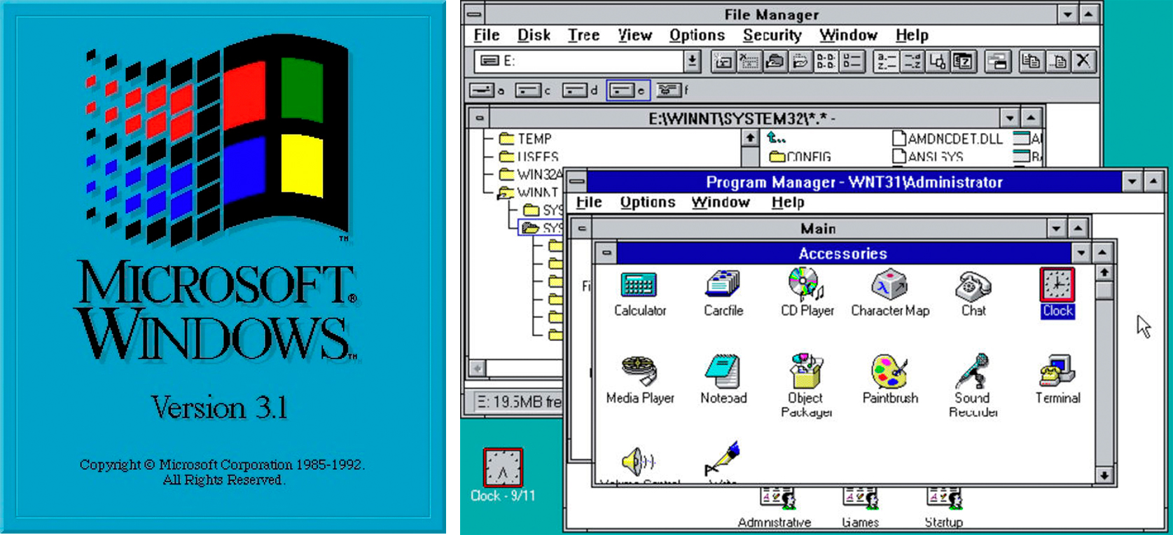 Windows 3.1 fez 25 anos… parabéns velho amigo!