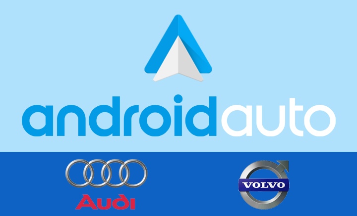 Volvo e Audi adotam Android Auto nos seus próximos automóveis