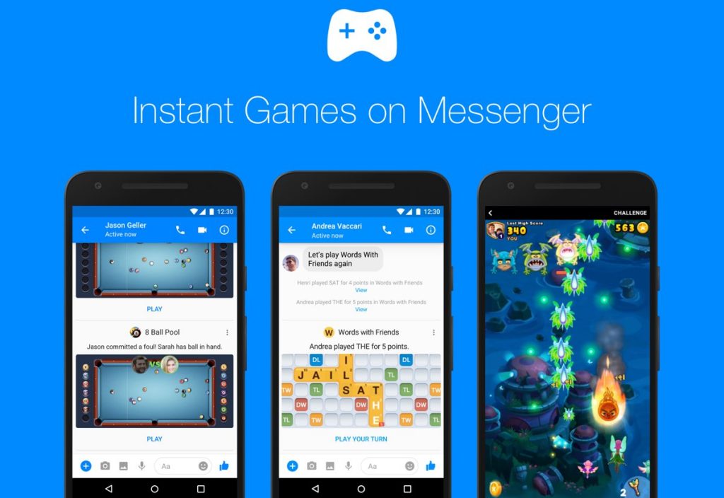 Facebook quer toda a gente a jogar no Messenger