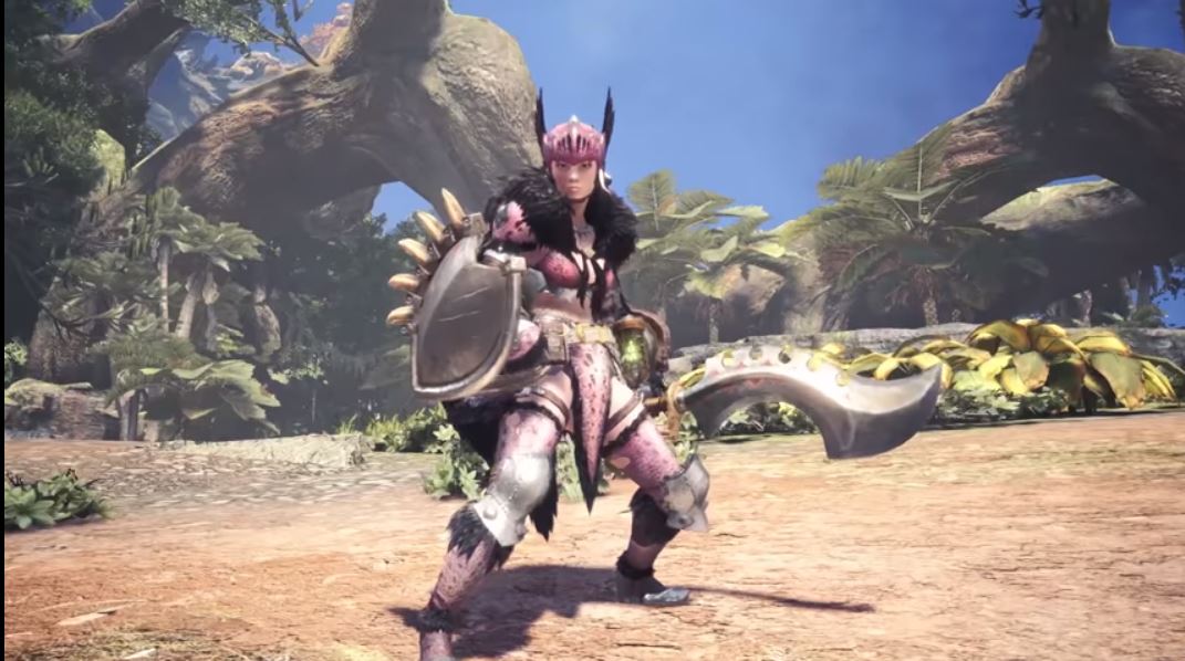 Reveladas as armas de Monster Hunter
