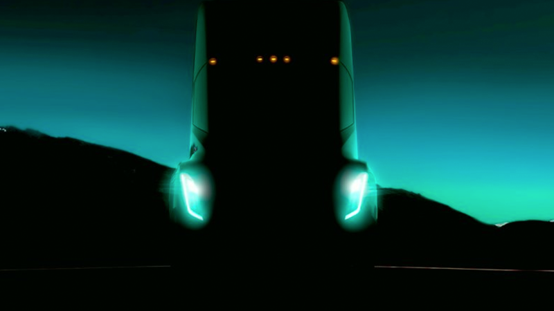 Camião elétrico da Tesla terá autonomia para 482 Km