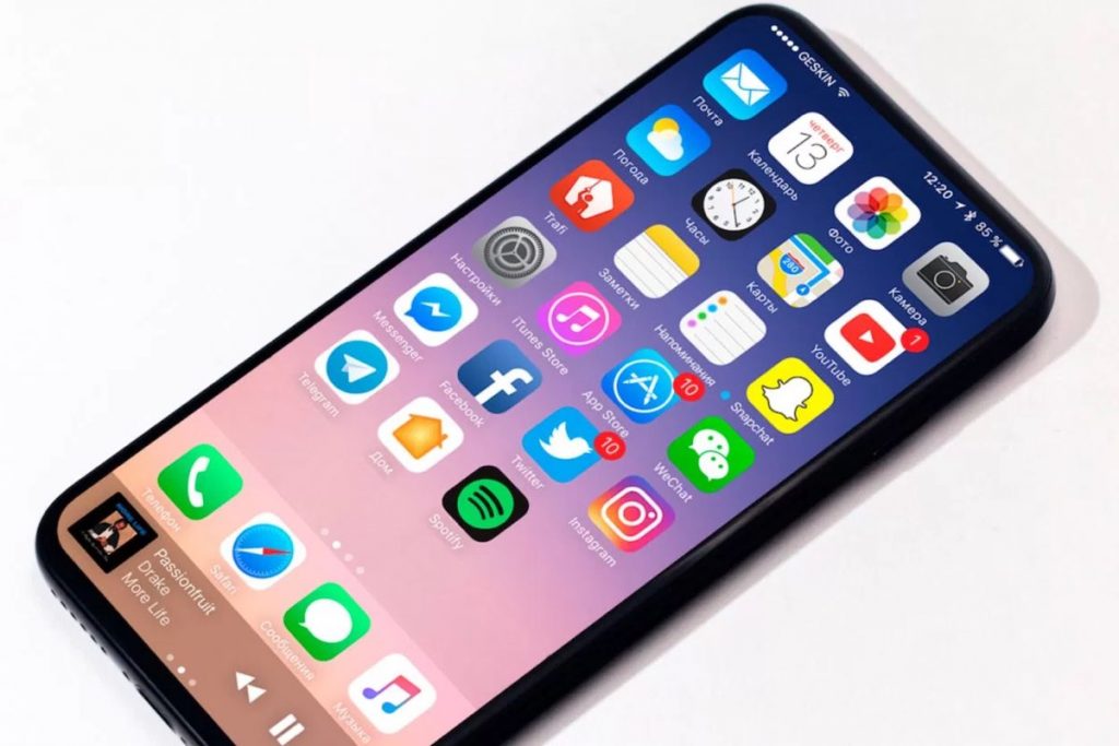 iPhone 8 terá reconhecimento facial que  funciona mesmo deitado