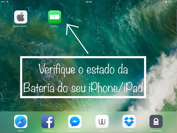 Battery – Verifique o estado da bateria do seu iPhone/iPad