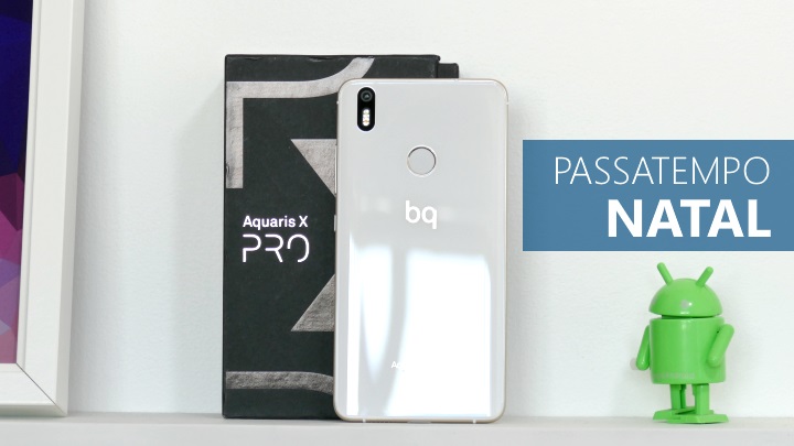 Passatempo de Natal: Ganhe um BQ Aquaris X Pro