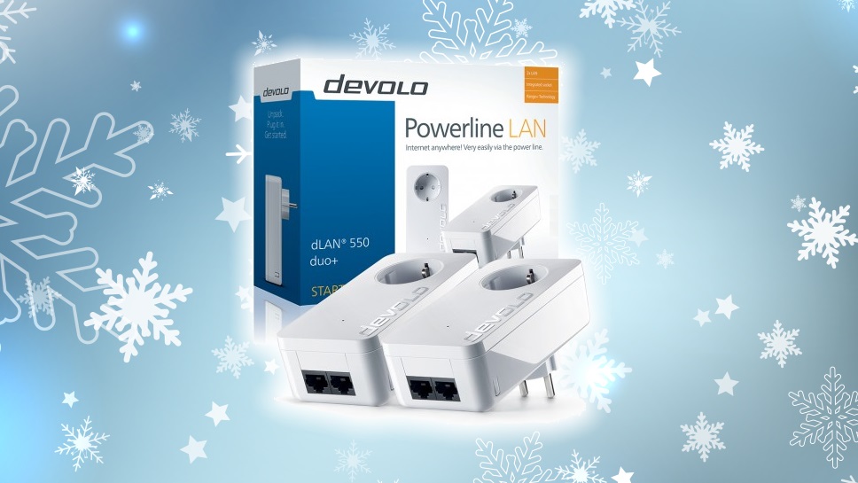 Passatempo de Natal: Ganhe um dLAN 550 duo+