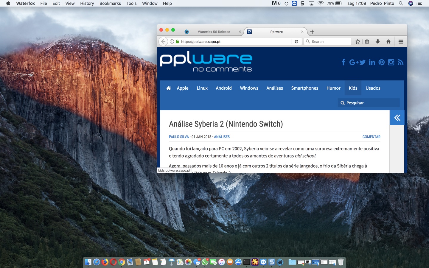 Waterfox: Um browser muito interessante feito para si