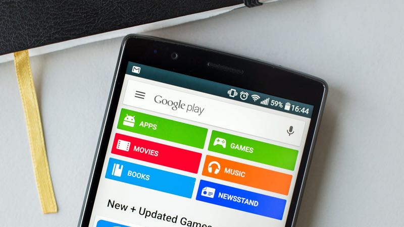 Google testa poupança de espaço do Android na Play Store