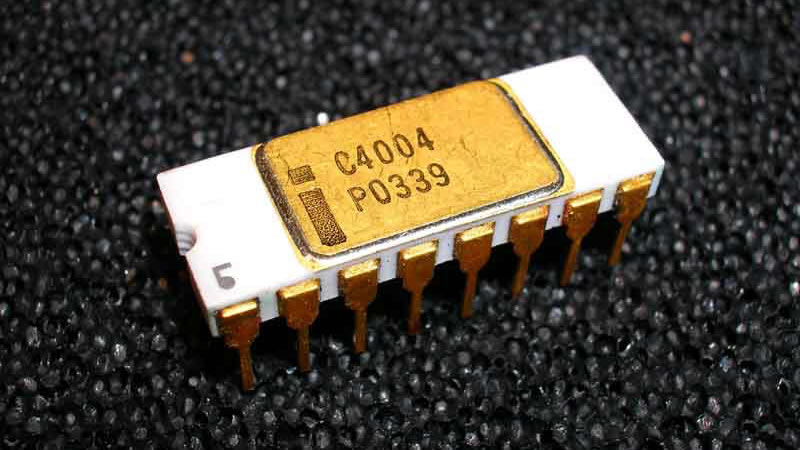 Microchip: O nascimento do Processador