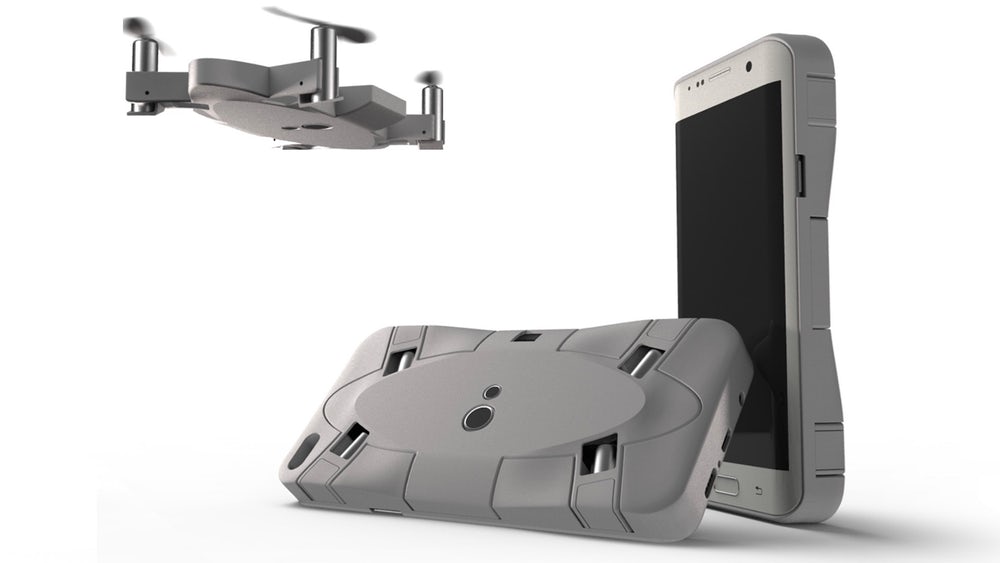 Selfly: A capa para smartphone que vem com um microdrone