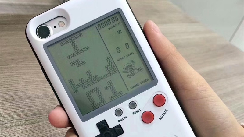 E se pudesse jogar Tetris na traseira do seu iPhone?