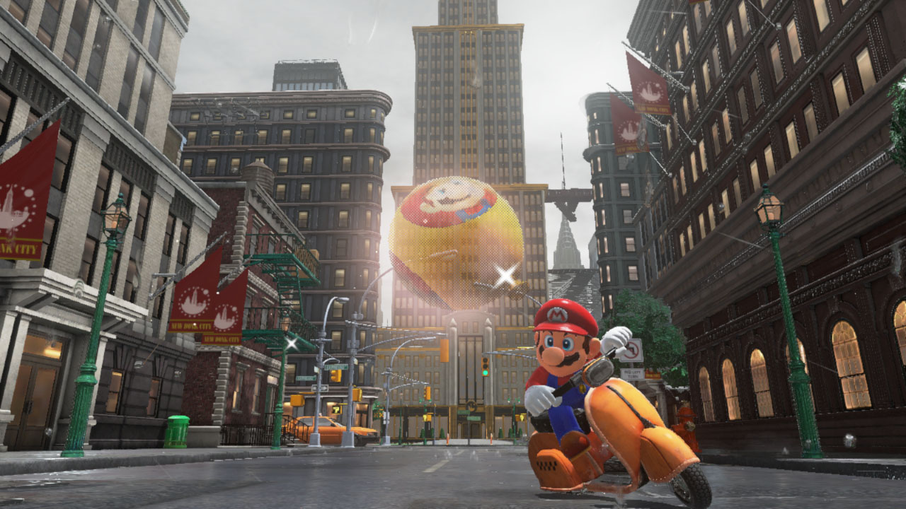 Super Mario Odyssey recebe balões… muitos balões