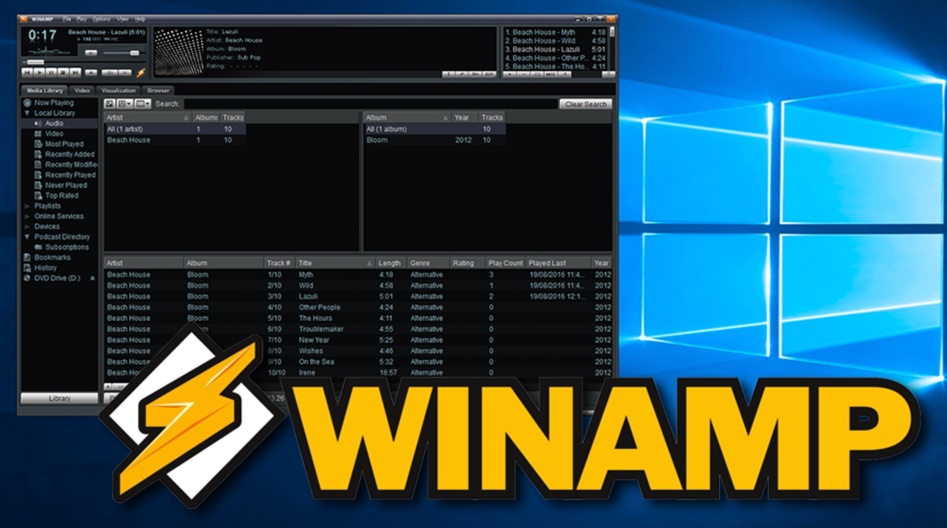 Chegou o Winamp que funciona através de um simples browser