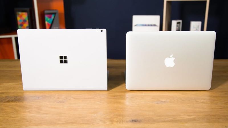 Microsoft revela que utilizadores preferem o Surface ao MacBook