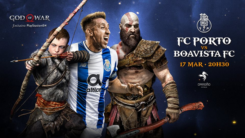 Kratos e Atreus de visita ao Dragão