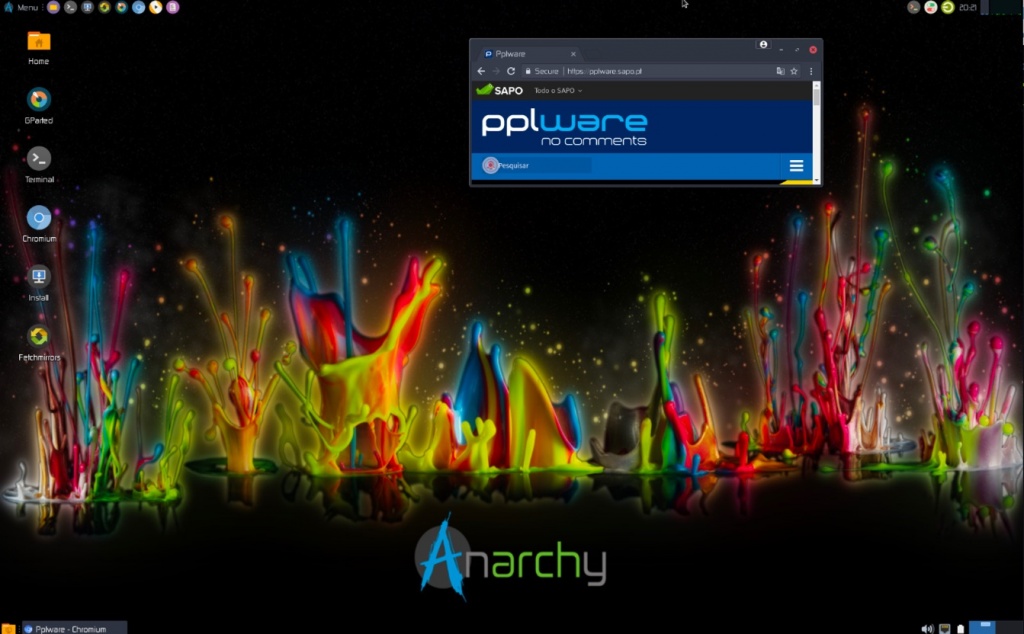 Anarchy – Um Arch Linux todo artilhado para totós