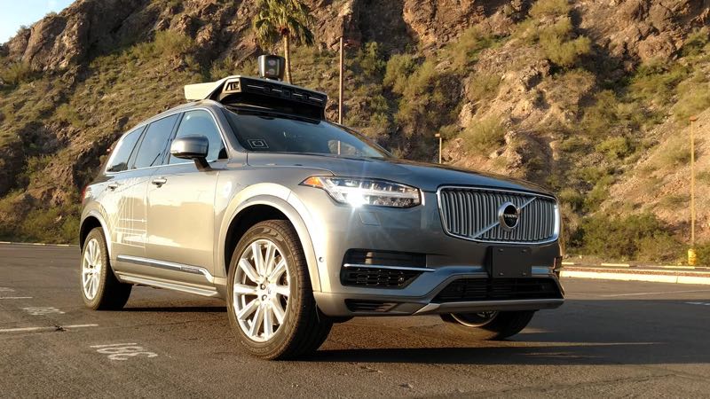 Uber proibida de realizar testes com carros autónomos no Arizona