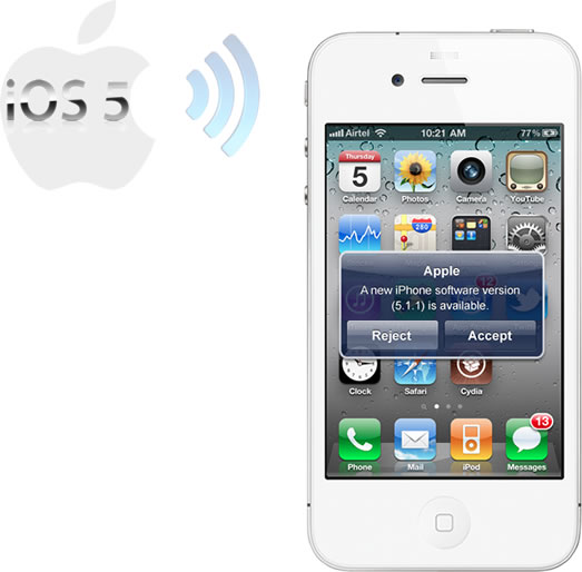 iOS 5 poderá permitir actualizações “Over-the-Air”