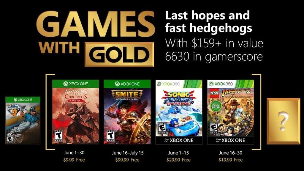 Games with Gold – junho de 2018