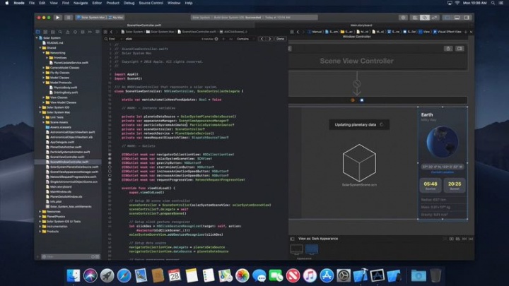 macOS Apple dark mode