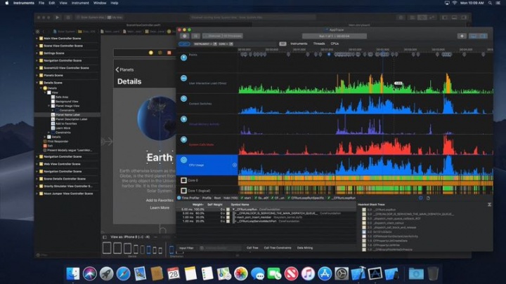 macOS Apple dark mode