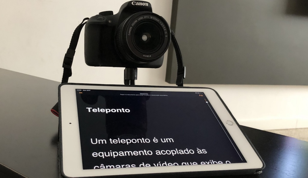 Como criar um Teleponto usando a app Pages da Apple