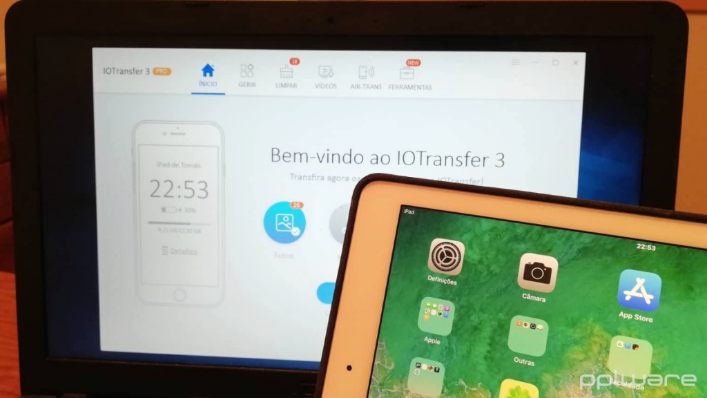 IOTransfer 3: A ferramenta ideal para gerir o seu iPhone ou iPad