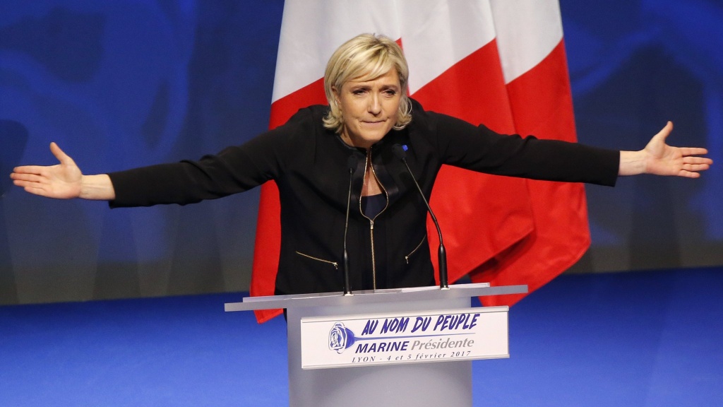 Última hora: Marine Le Pen está fora da Web Summit