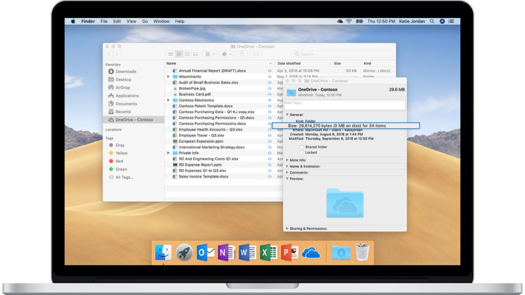 O macOS também já pode usar os Ficheiros a Pedido do OneDrive da Microsoft