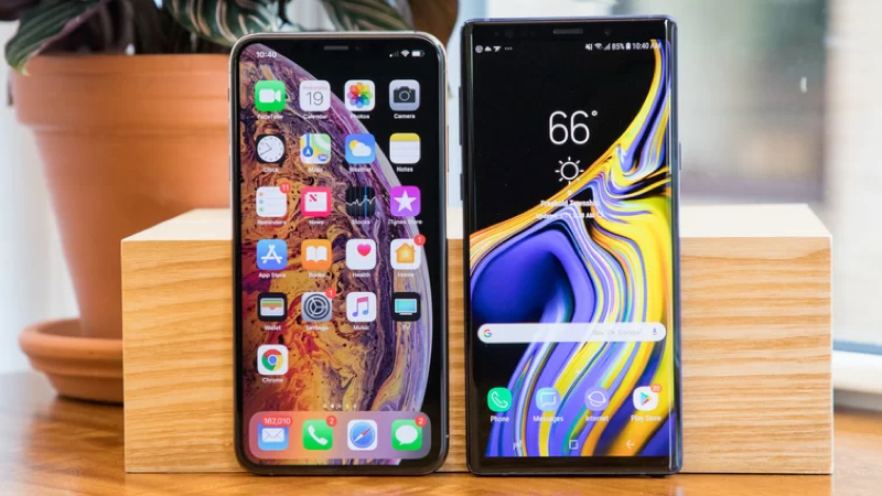 iPhone XS Max confrontou Galaxy Note9 em teste de velocidade e ganhou por larga margem