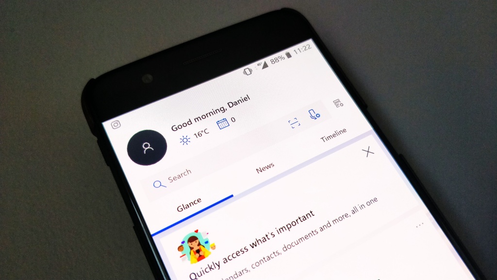 Microsoft Launcher 5.0 chega com suporte para timeline e muitas outras novidades