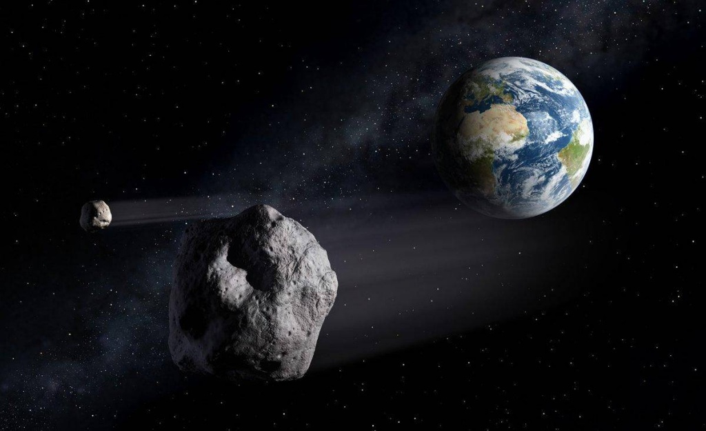 Três asteroides gigantes vão passar “perto” da Terra este sábado