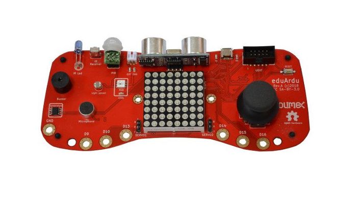 eduArdu: Uma board de desenvolvimento Arduino por apenas 15 euros