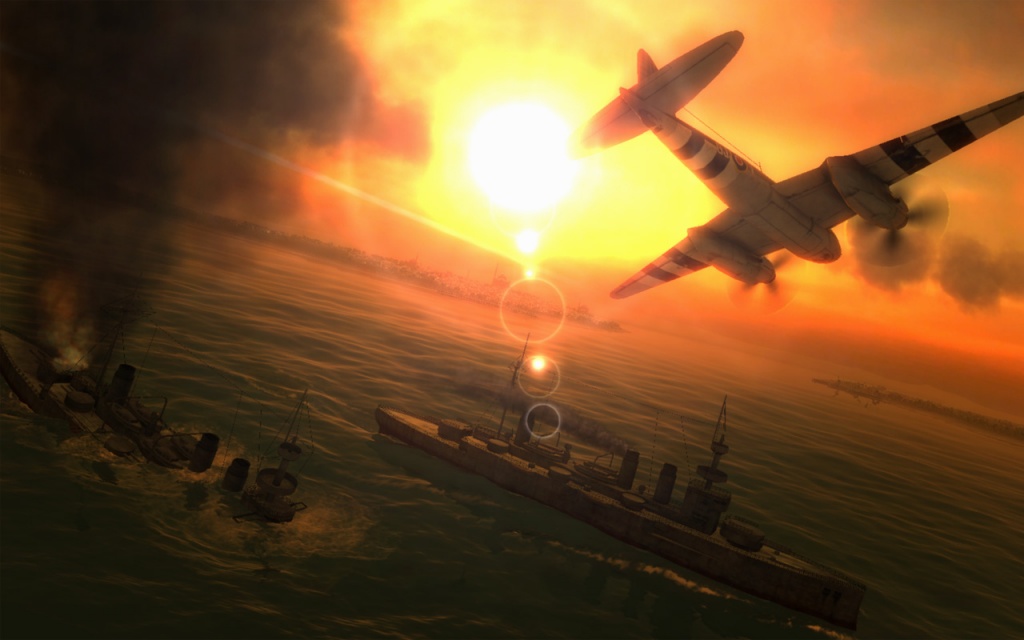 Voos altos na Nintendo Switch com Air Conflicts: Double Pack