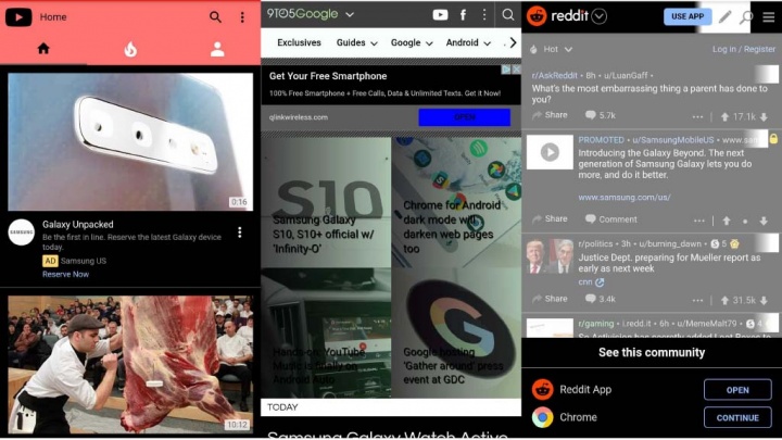Google Chrome Android Web Dark Mode