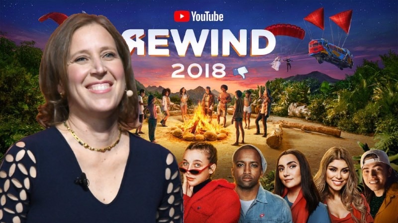O YouTube Rewind 2018? Foi “cringey” até para a CEO da empresa