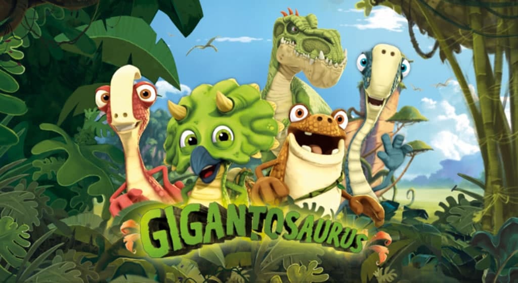 Gigantosaurus aventura-se fora do Disney Channel