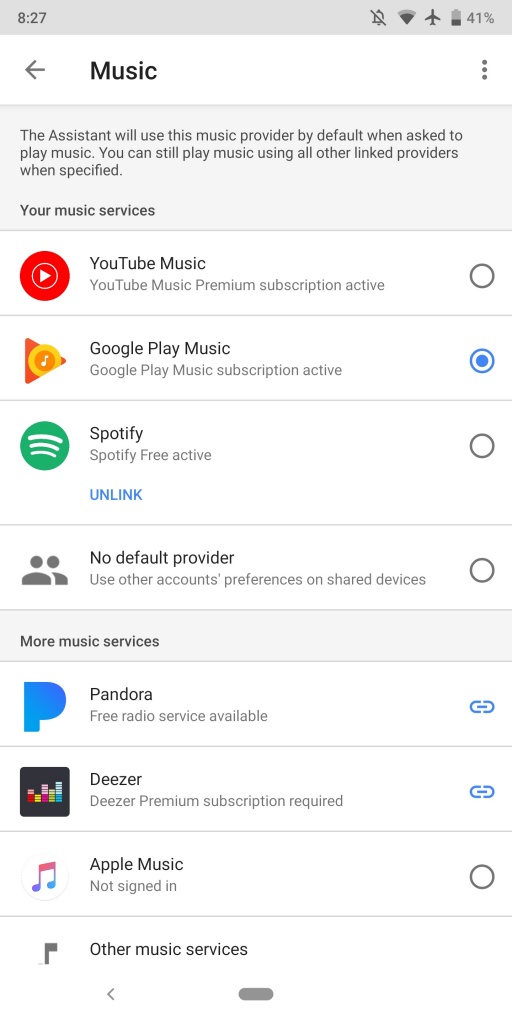 Apple Music Android Google Home