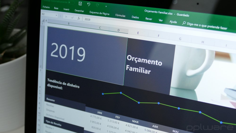 Excel – 4 Folhas para gerir o seu orçamento de despesas domésticas