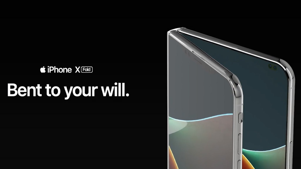 Apple iPhone X Fold: A melhor abordagem artística ao iPhone dobrável