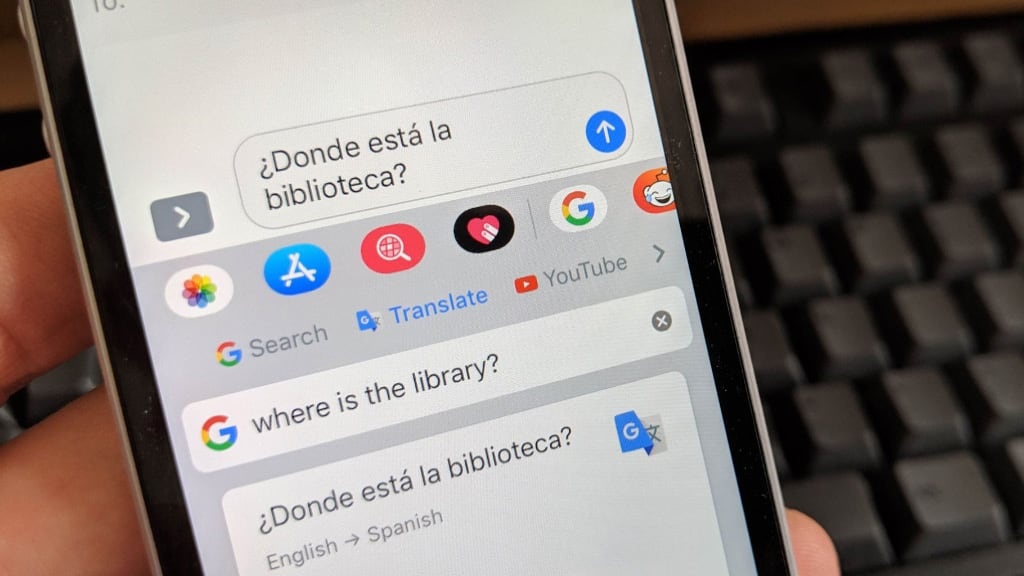 A Google está a implementar a tradução no seu teclado Gboard para iOS